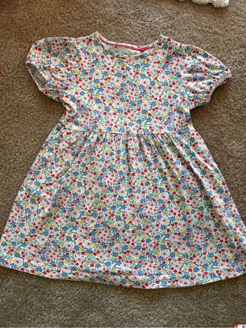 Mini Boden Floral Dress size 7/8
